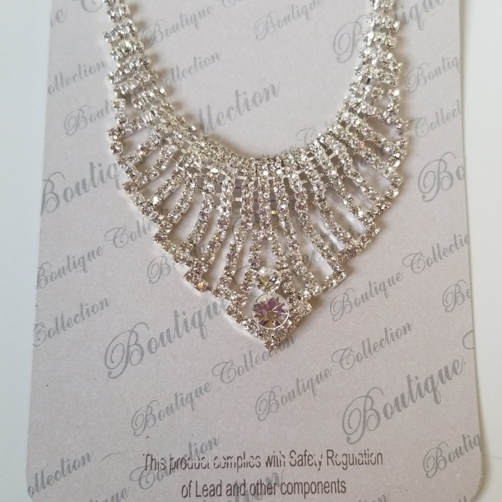 NBW! Boutique Collection Rhinestone Jewelry Set - Picture 3 of 5